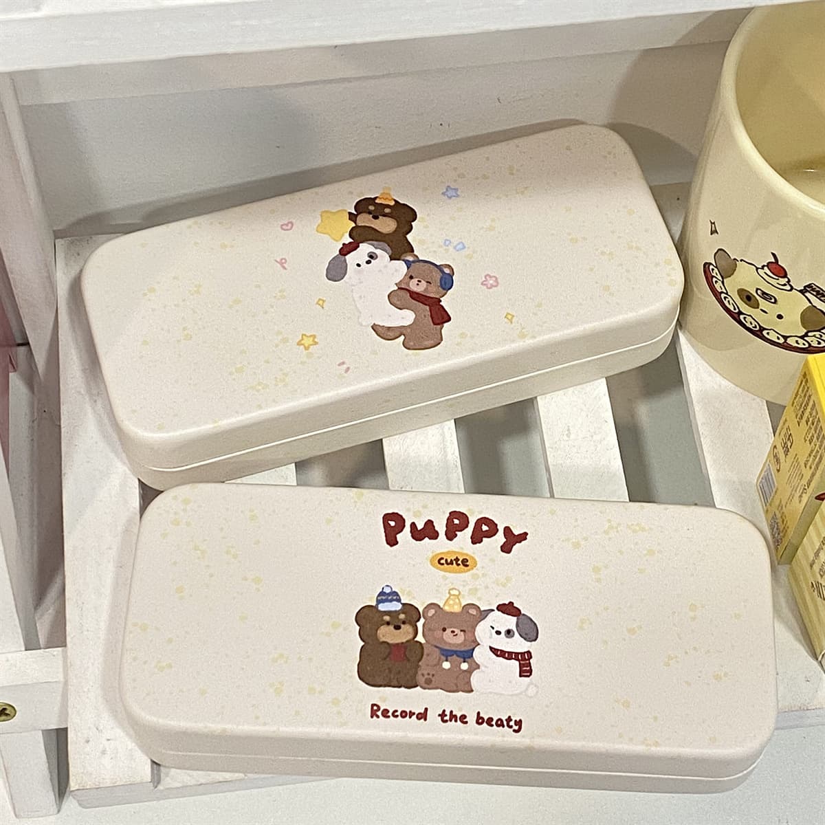 Animal Cartoon Glasses Case