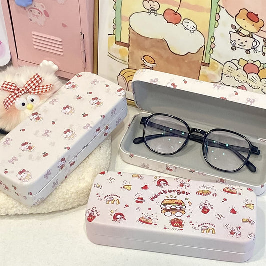 Kitty Cartoon Glasses Case