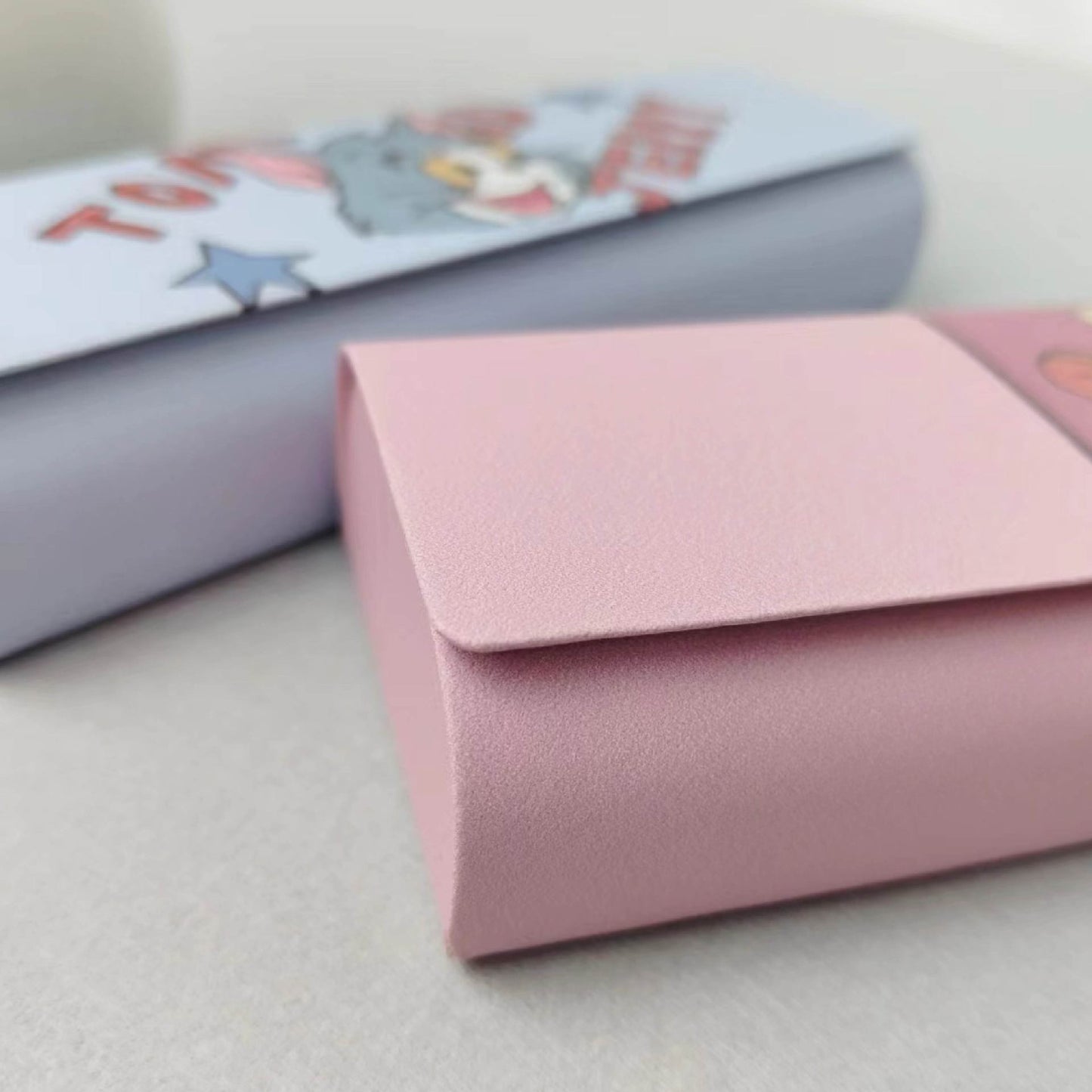 Cartoon Cat And Mouse Glasses Case, High-End Handmade Glasses Case, Cute Anti-Pressure Storage Box