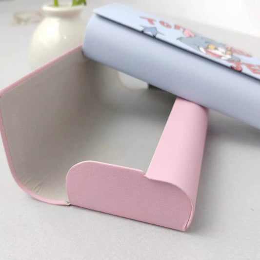 Cartoon Cat And Mouse Glasses Case, High-End Handmade Glasses Case, Cute Anti-Pressure Storage Box