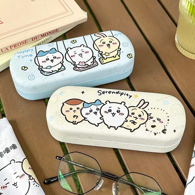 Cartoon Storage Box Glasses Case High-End Japanese Style Simple Myopia Glasses Spring Small Fresh Ins